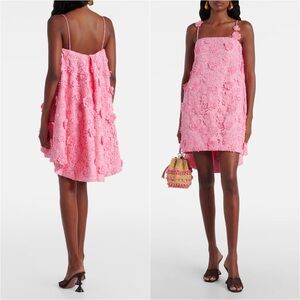 Leo Lin Fifi Lace Mini Dress